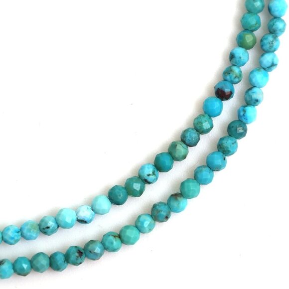 Gempires Natural Necklace, Faceted Beads, Energy Healing Crystals, Silver Plated - Picture 3 of 9